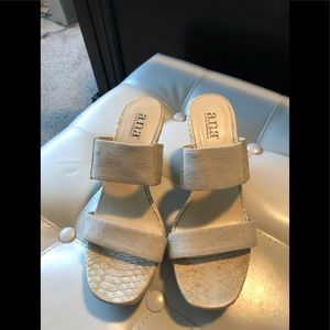 A.n.a women’s cream sandals